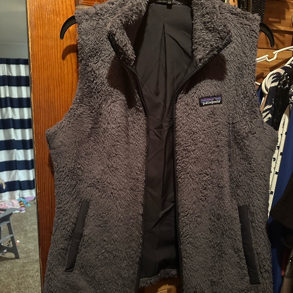 Patagonia Gray Fleece Vest